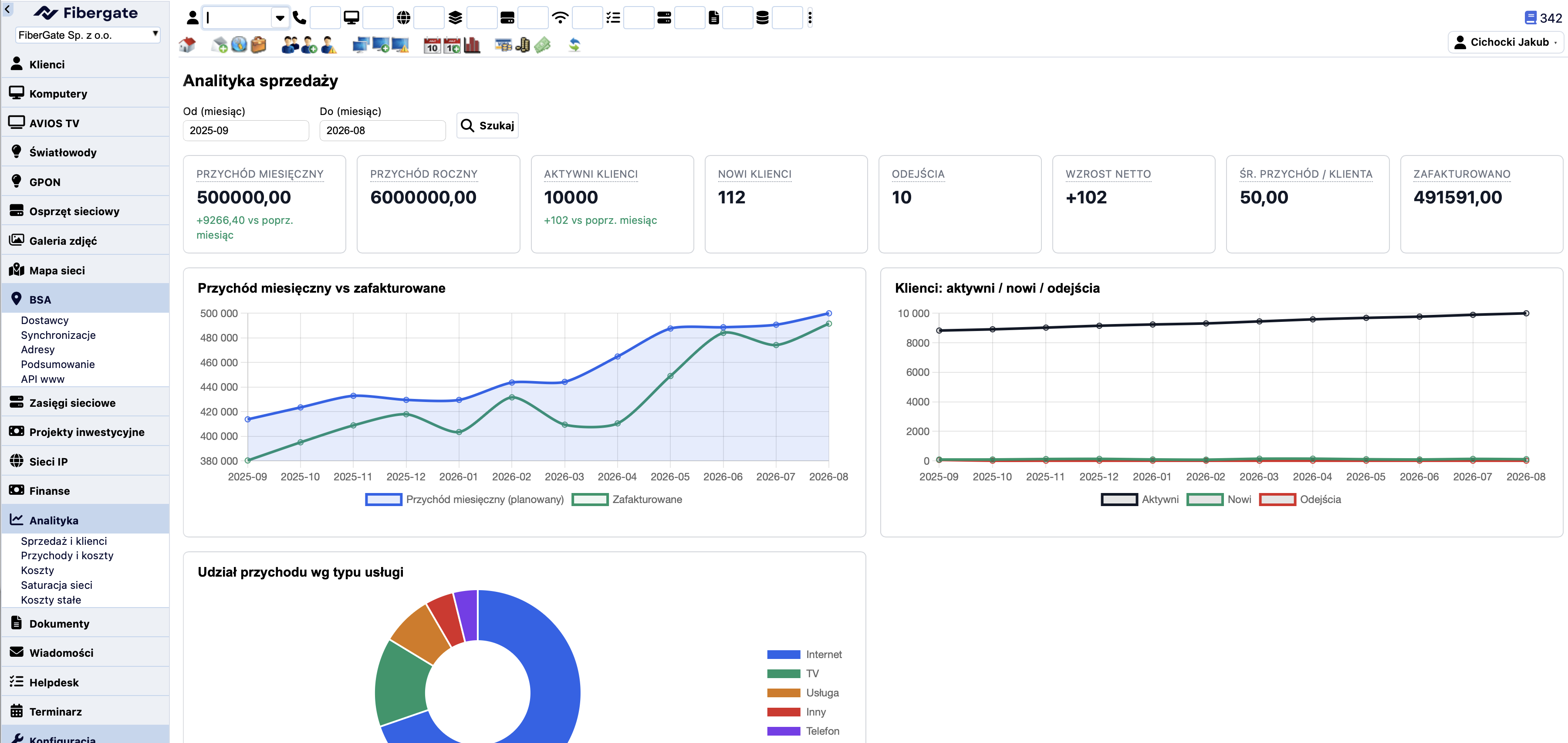 LMS Modern UI — jasny motyw w barwach operatora